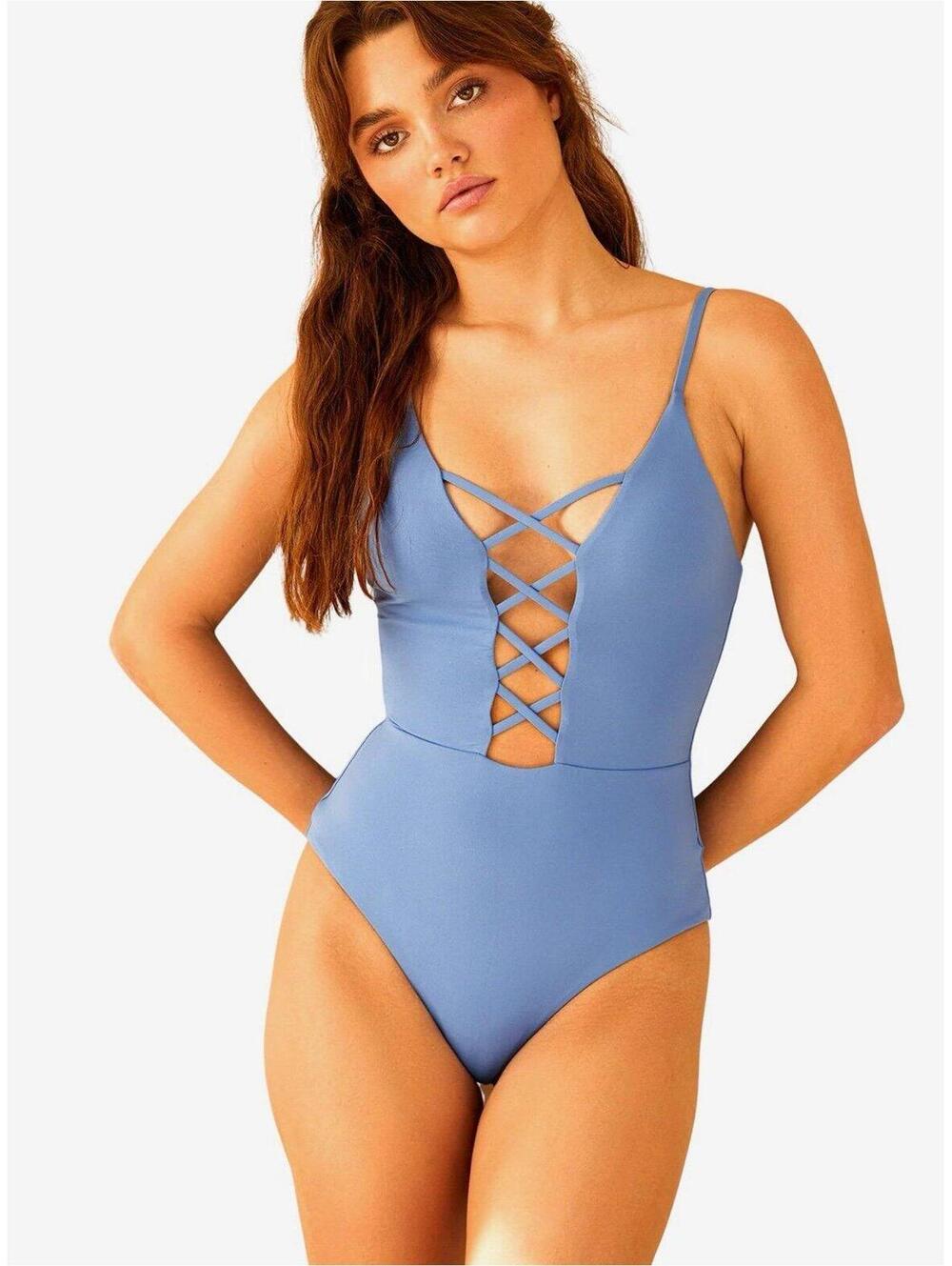 Dippin' Daisy's Bliss Swim One Piece South Pacific Blue 3x